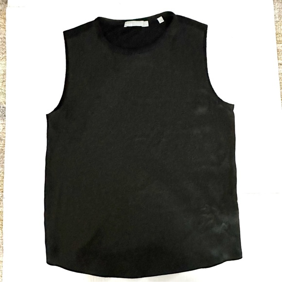 Vince Women’s silk tank top black Small - Picture 5 of 10